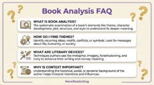 how to analyze a book frequently asked questions
