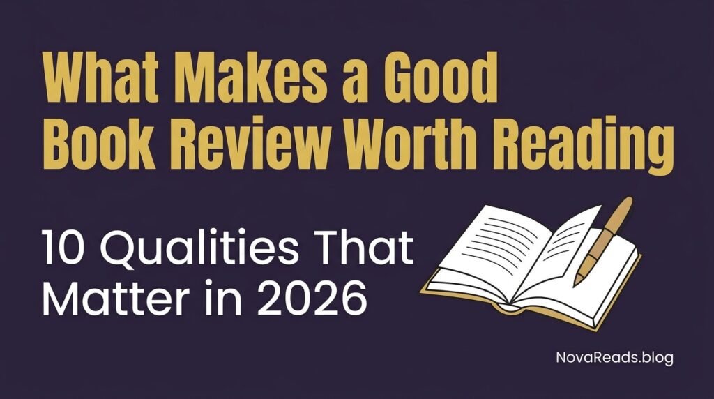 what makes a good book review 2026