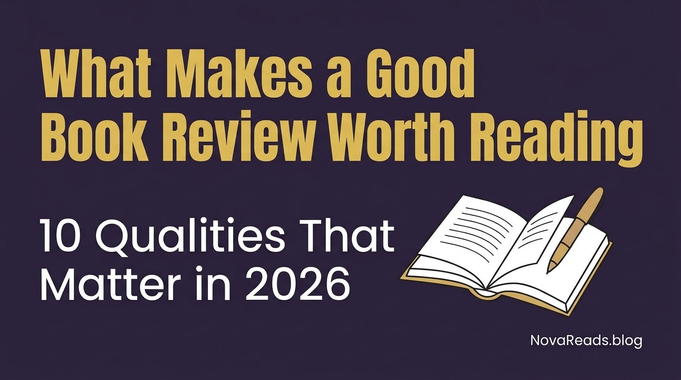 what makes a good book review 2026
