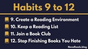 best habits to read more books consistently