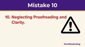 book review writing mistakes bloggers make