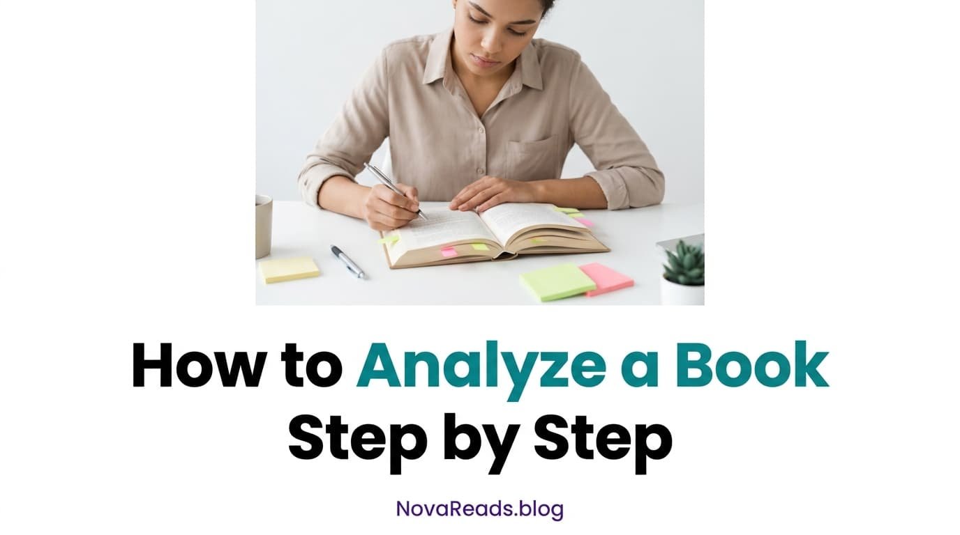 how to analyze a book step by step 2026