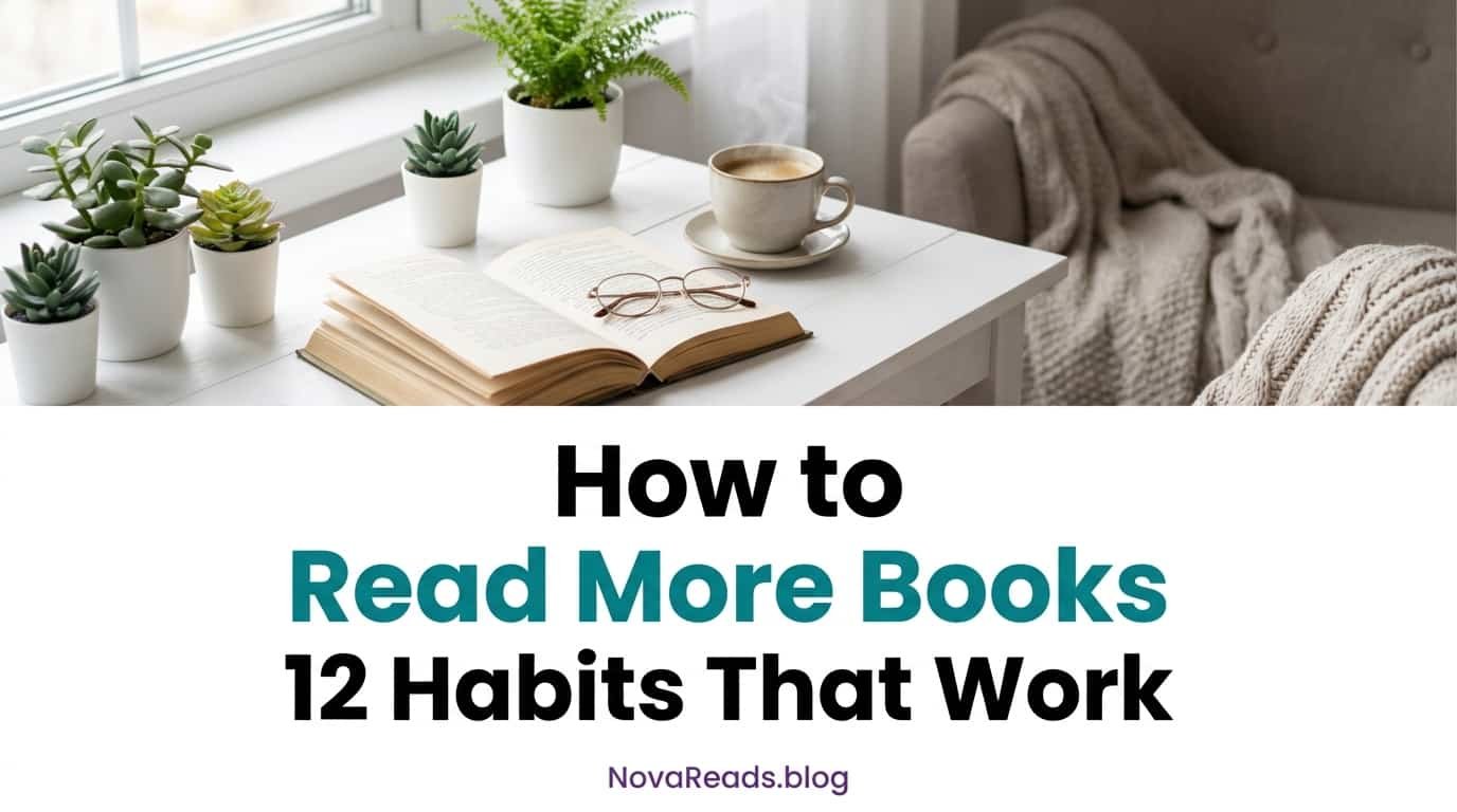 how to read more books 12 habits 2026