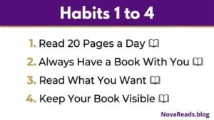 how to read more books daily habits